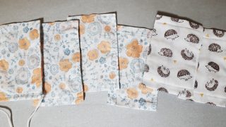 ミシンを買ってしまった!!とりあえず100均手ぬぐいでマスクを作りました